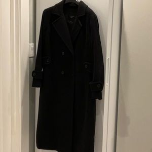 Talbots women’s black wool coat